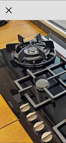 Siemens black glass burner - glass,