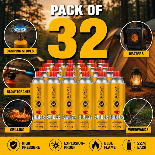 32x new butane gas - 32x,