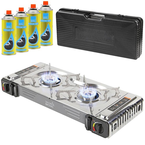 Portable butane double twin - portable,