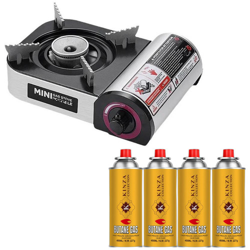 Butane gas mini - 4x, portable