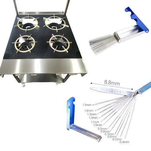 Gas cooker burner jet cleaner - gas,