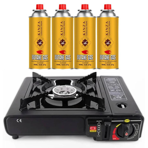 Portable camping gas - gas, stove