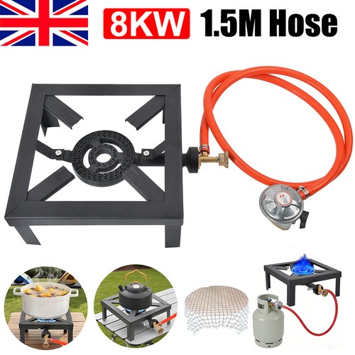 Cast iron gas burner ring - cast,